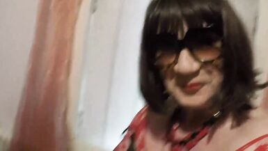 Wax and wartenberg wheel for a slave shemale - 15 image