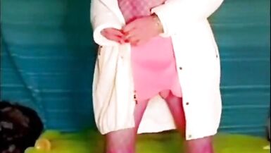 From my vault winter coat purple suit reveal and cum flowing finale - 2 image