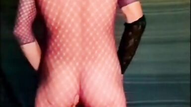 From my vault winter coat purple suit reveal and cum flowing finale - 4 image