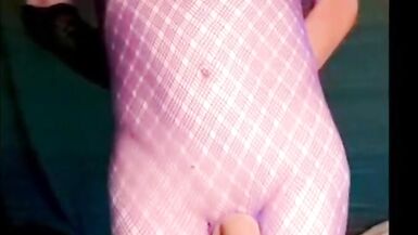 From my vault winter coat purple suit reveal and cum flowing finale