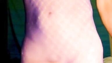 From my vault winter coat purple suit reveal and cum flowing finale - 9 image