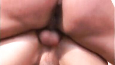 Sexy shemale hooker gives head and takes dick in her ass in a threesome - 7 image