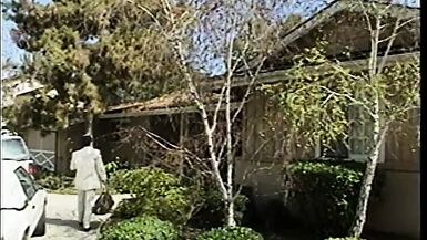 Curvy tranny with a hard cock gets pouded by a dude after giving blowie - 1 image