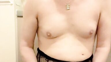 Slut in body stocking cock play, anal dildo fucking, ass to mouth & cum shot! - 14 image