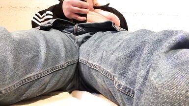 soaking wet in my pants with vibrator - 15 image