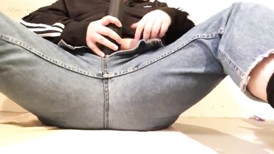 soaking wet in my pants with vibrator - 9 image