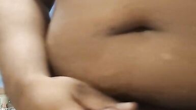 Black Tranny Playing with her dick - 9 image