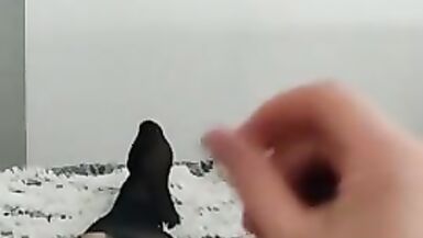 Trans girl jerking off thinking about cock - 9 image