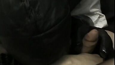 Gina shemale gets her ass filled with a stranger's cock