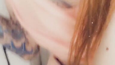 Pretty Pink Tranny Wants To Wrap Her Lips Around Big Cocks - 14 image