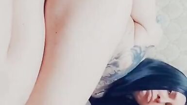 sweet Bonnie fucks her ass hard - 10 image