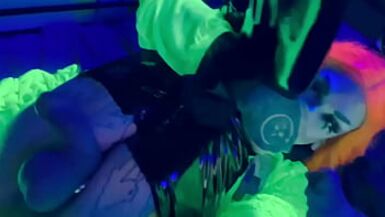 TRASHQVEEN: GOTH BUNNIE SOLO FACIAL - 1 image