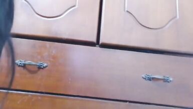 Tranny Sucks Her Own Juicy Cock - 10 image