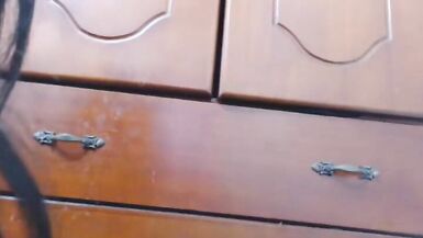 Tranny Sucks Her Own Juicy Cock - 9 image