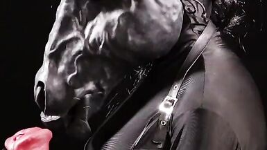 Shemale Anthro Horse Enjoying itself - 12 image