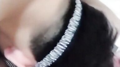 foot fetish pantyhose dude sucking a cute ladyboy - 11 image