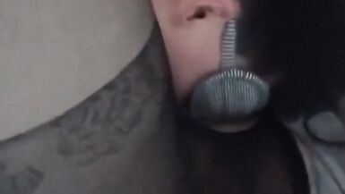 foot fetish pantyhose dude sucking a cute ladyboy - 4 image