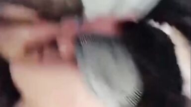 foot fetish pantyhose dude sucking a cute ladyboy - 7 image