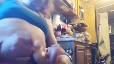 Creamy fun with the toys Jim brought back - 5 image