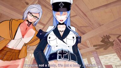 Futa Esdeath & futa Meiko Taker POV - 5 image