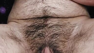 horny trans man jerks off and rides dildo - not allowed to cum