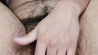 horny trans man jerks off and rides dildo - not allowed to cum - 5 image