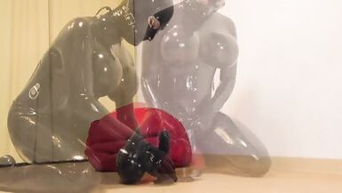 Bondage latexdoll masturbation #1 - 15 image