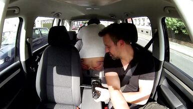 Hot sex outdoor for a nasty slut - 7 image