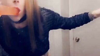 Gorgeous Girl in a Miniskirt wants Cock inside her - 9 image