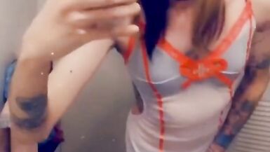 Hot Nurse Wants To Examine Cock - 8 image