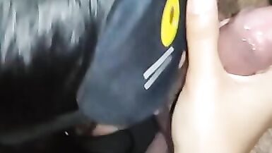 My girlfriend makes me a blowjob! - 10 image