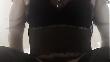 Cute colombian crossdresser has fun with dildo in her ass - 5 image