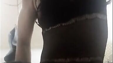 Cute colombian crossdresser has fun with dildo in her ass - 7 image