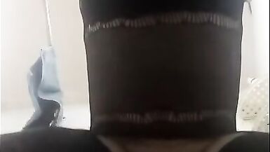 Cute colombian crossdresser has fun with dildo in her ass - 9 image