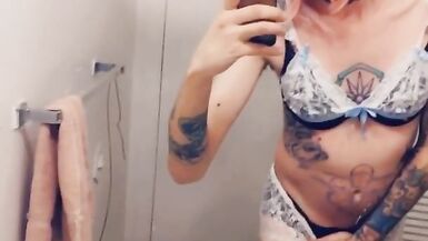 Bunny Cosplay Girl in Lingerie Wants To Play - 8 image