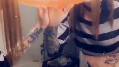 Hot Babe Wants Dick and Rubs Her Clitty - 15 image