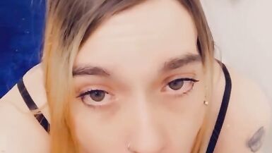 Pretty Girl in Leggings and Lace Panties is Horny for Cock - 13 image