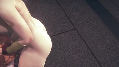 Marvel DC Hentai Futanari - Black Widow Gets Fucked And Sucks Wonder Woman Futa - 4 image