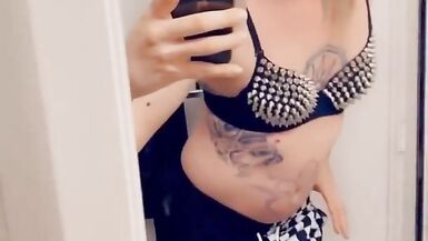 Alternative Girl Fingering Herself - 10 image