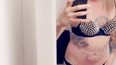 Alternative Girl Fingering Herself - 2 image