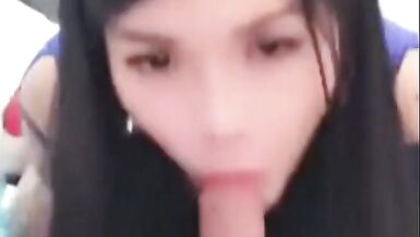 she is a profesional cocksucker ladyboy in Thailand - 8 image