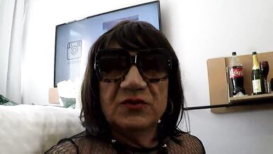 Waxing slave's cock - 15 image