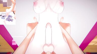 Vtuber - Futa Patra riding sex | POV - 14 image