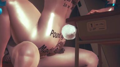 Yaoi Femboy - Kaze footjoob and Bareback in Warehouse - 1 image