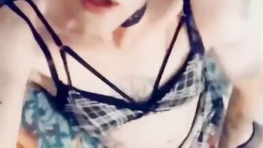 Sexy School Girl Fingering Herself and Loving Anal - 6 image