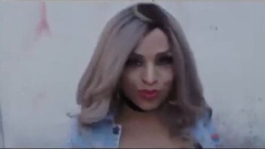 Teen Blonde ts hooker is a good cocksucker and semen shooter - 10 image