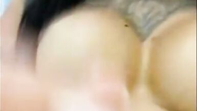 Black woman with a live Anaconda penetrating faggot bastards - 2 image