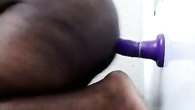 Trans man takin 8in toy