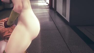 Marvel DC Hentai Futanari - Black Widow x Wonder Woman x Harley Quinn Hard Sex - 2 image