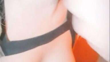 Blonde teen tgirl is a cum eater and prostitute men predator - 12 image